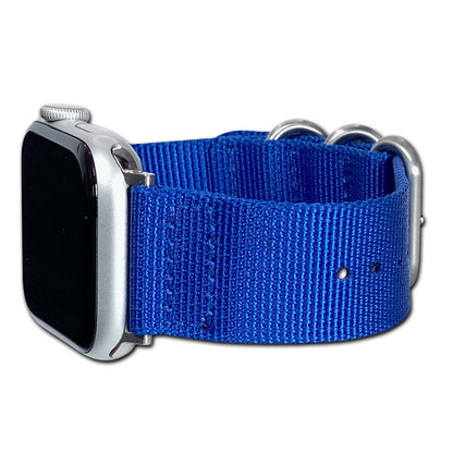 Apple Watch | Nylon | Traditional Blue Z3 | Brushed Hardware