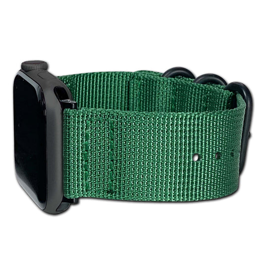 Apple Watch | Nylon | Grass Green Z3 | PVD Hardware