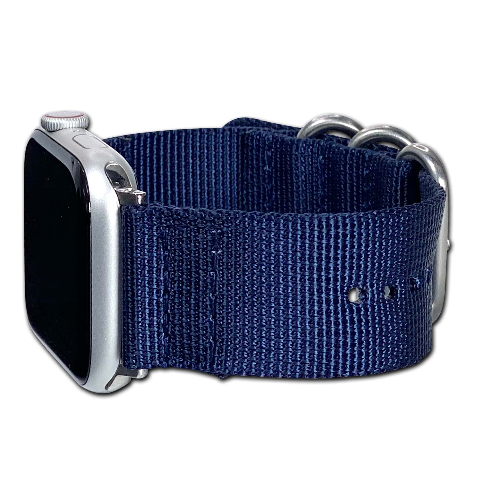 Apple Watch | Nylon | Navy Z3 | Brushed Hardware