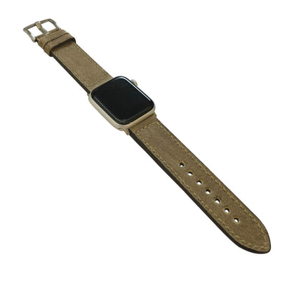 Apple Watch | Genuine Canvas Watch Band | Maryland | Honey