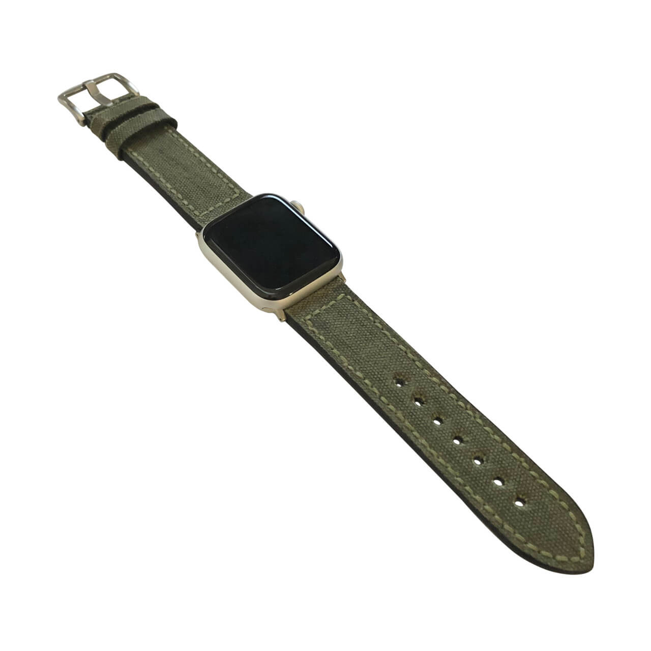 Apple Watch | Genuine Canvas Watch Band | Maryland | Olive Drab