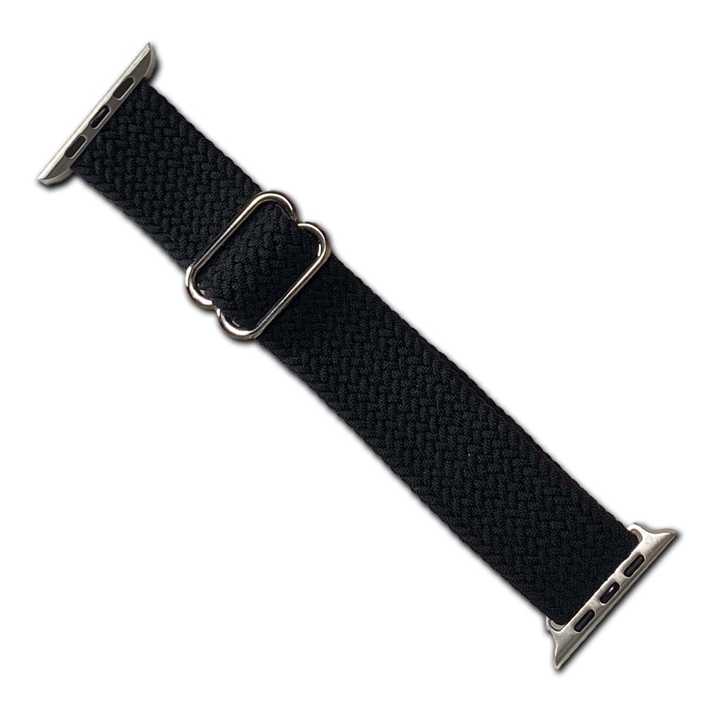 Apple Watch | Black | Braided Weave Nylon