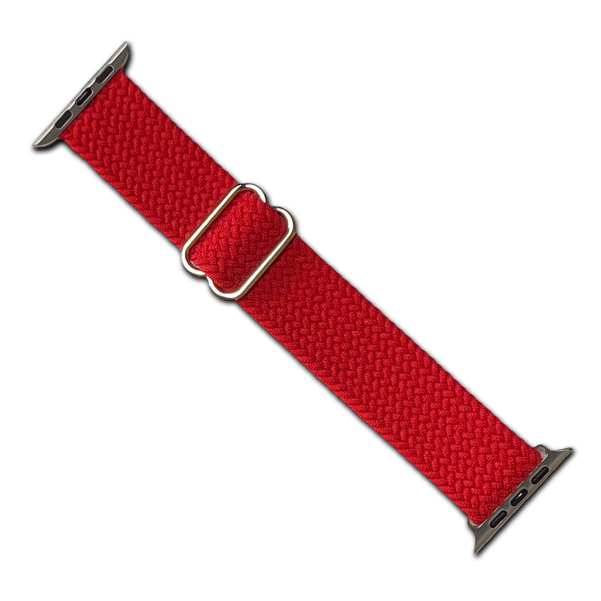 Apple Watch | Red | Braided Weave Nylon