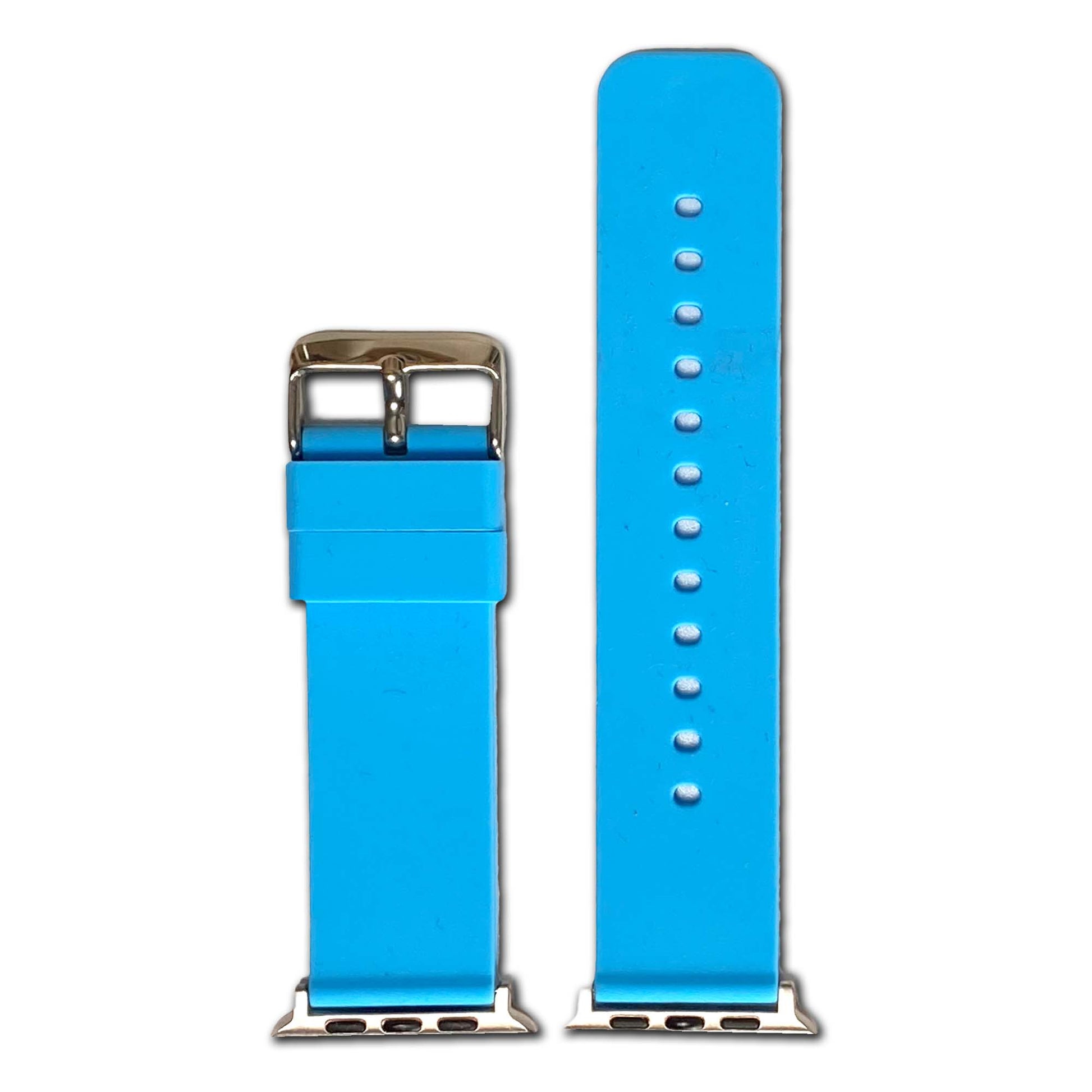 Sky Blue Casual Silicone Apple Watch Band