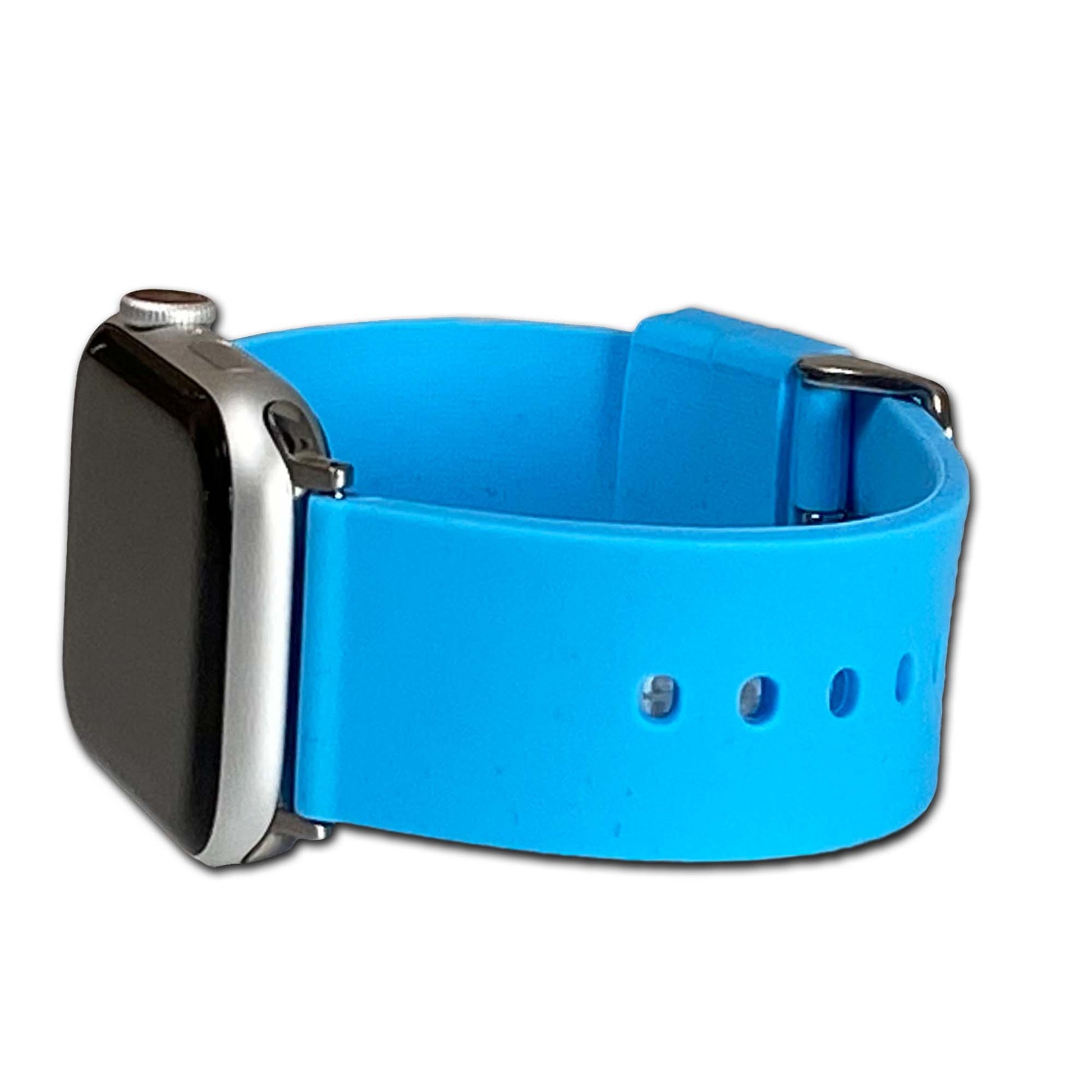 Sky Blue Casual Silicone Apple Watch Band