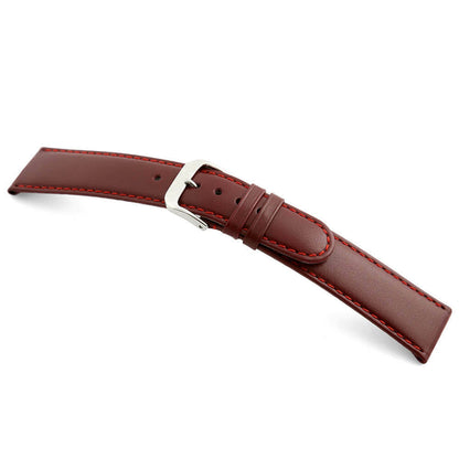 Quick Release | Saddler's Leather Watch Band | Arizona | Burgundy