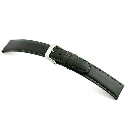 Quick Release | Saddler's Leather Watch Band | Arizona | Forest Green