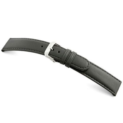 Quick Release | Saddler's Leather Watch Band | Arizona | Stone Grey