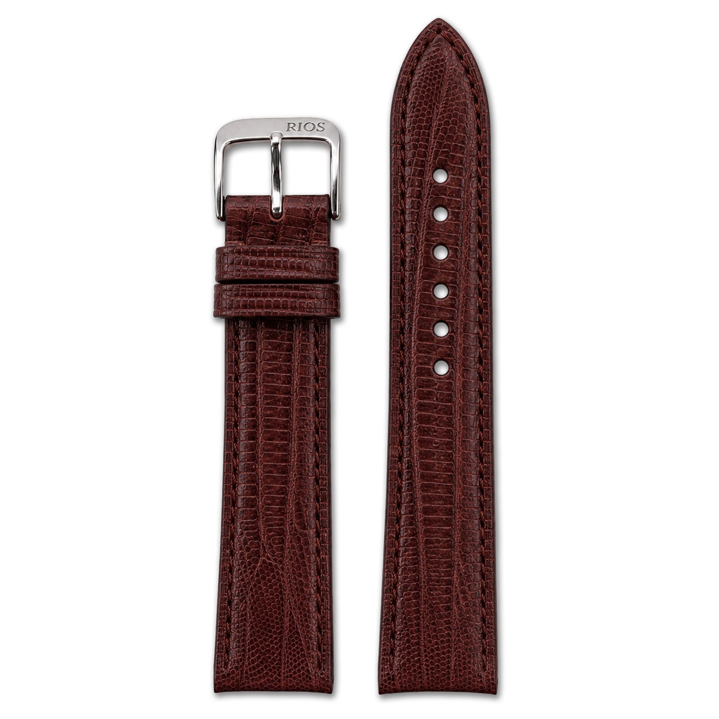 Genuine Teju-Lizard Watch Band | Avenue | Mocha