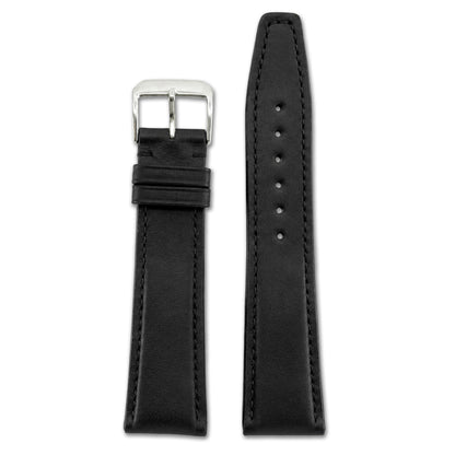 Genuine Calfskin Watch Band | Capri | Black