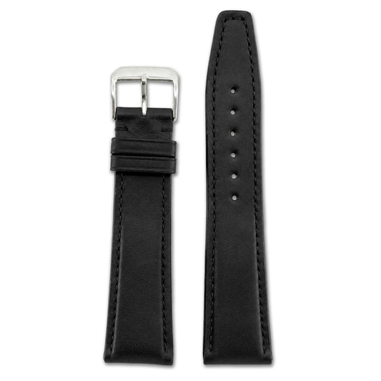 Genuine Calfskin Watch Band | Capri | Black