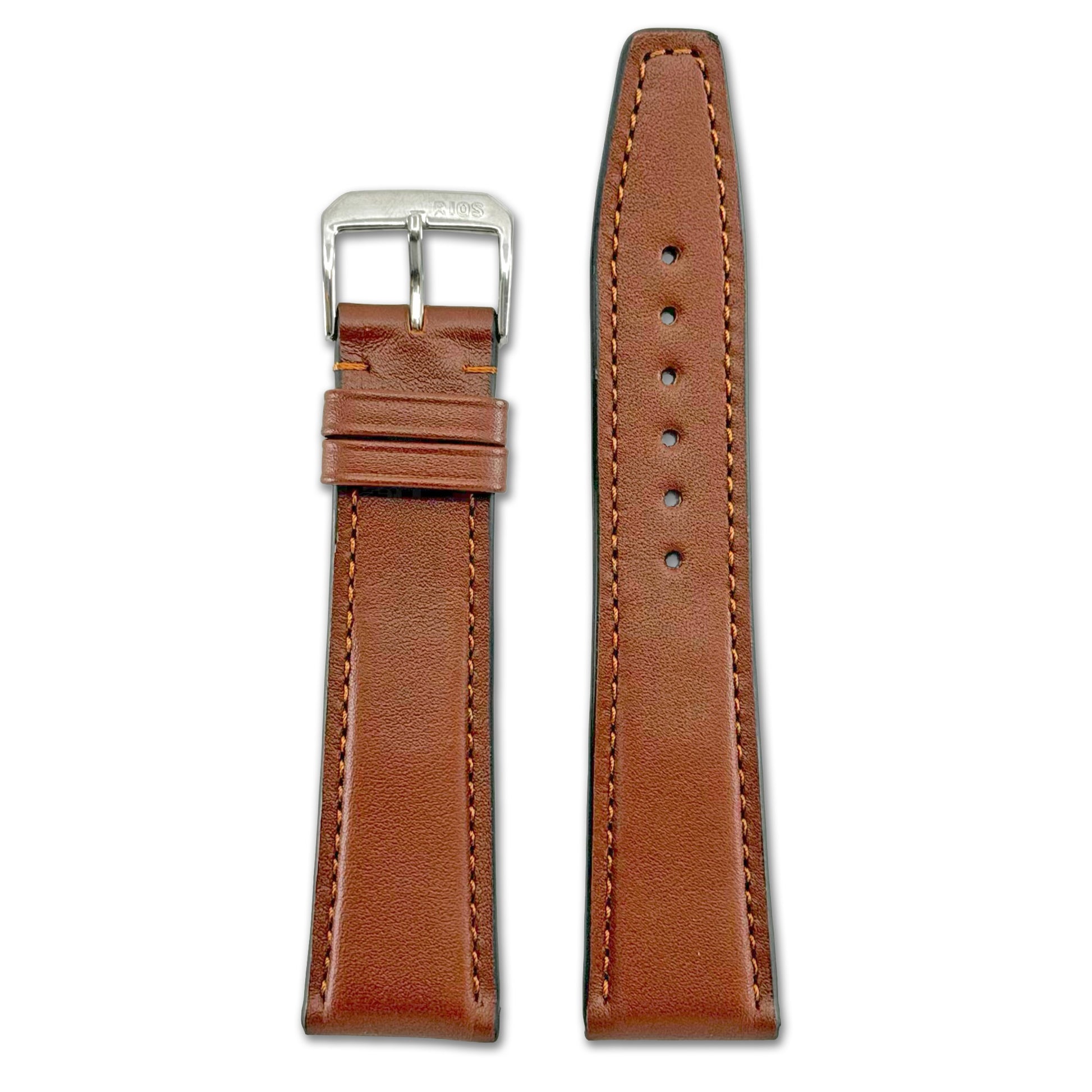 Genuine Calfskin Watch Band | Capri | Cognac