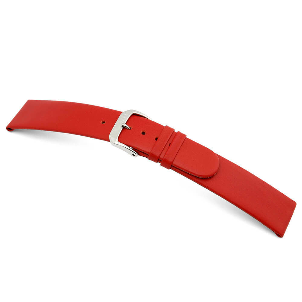 Cow Leather Watch Band | The Classic | Red