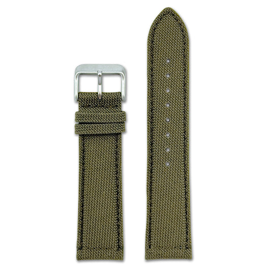 Cordura Fabric Watch Band | Olive