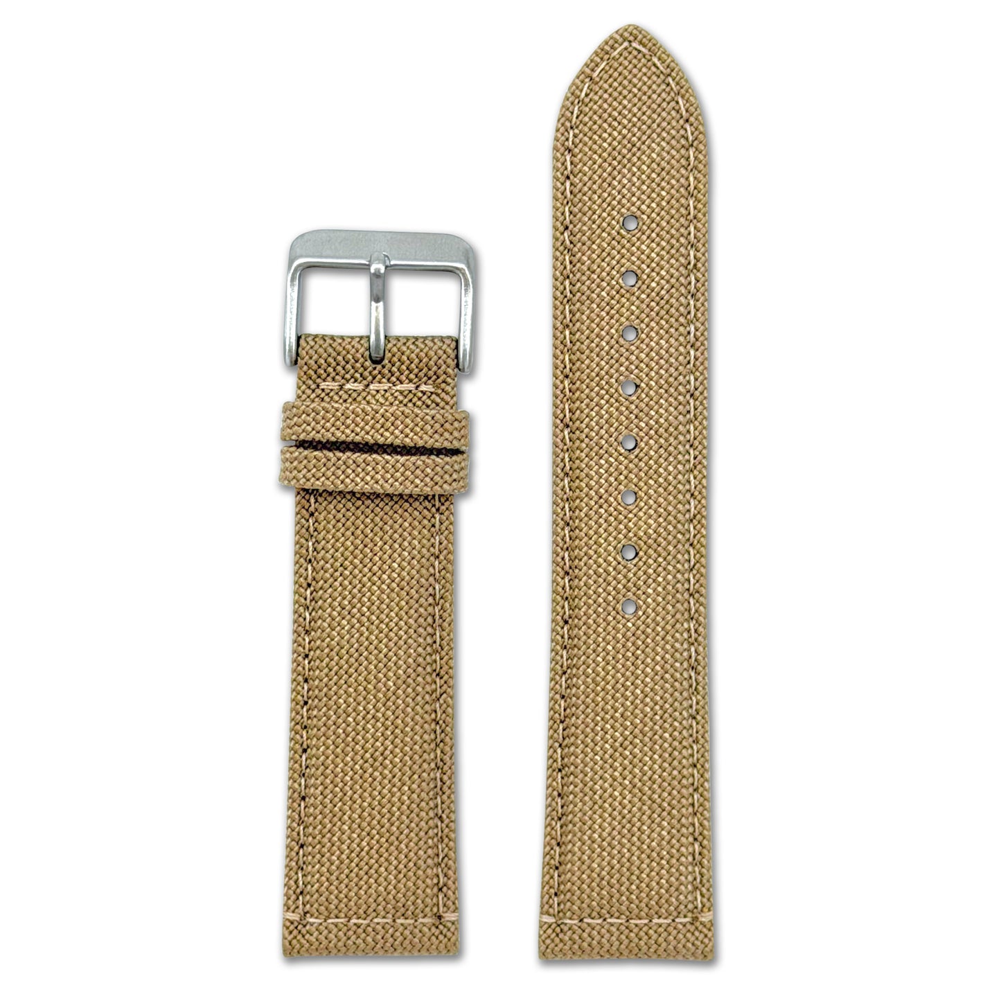 Waterproof Cordura Fabric Watch Band | Tan