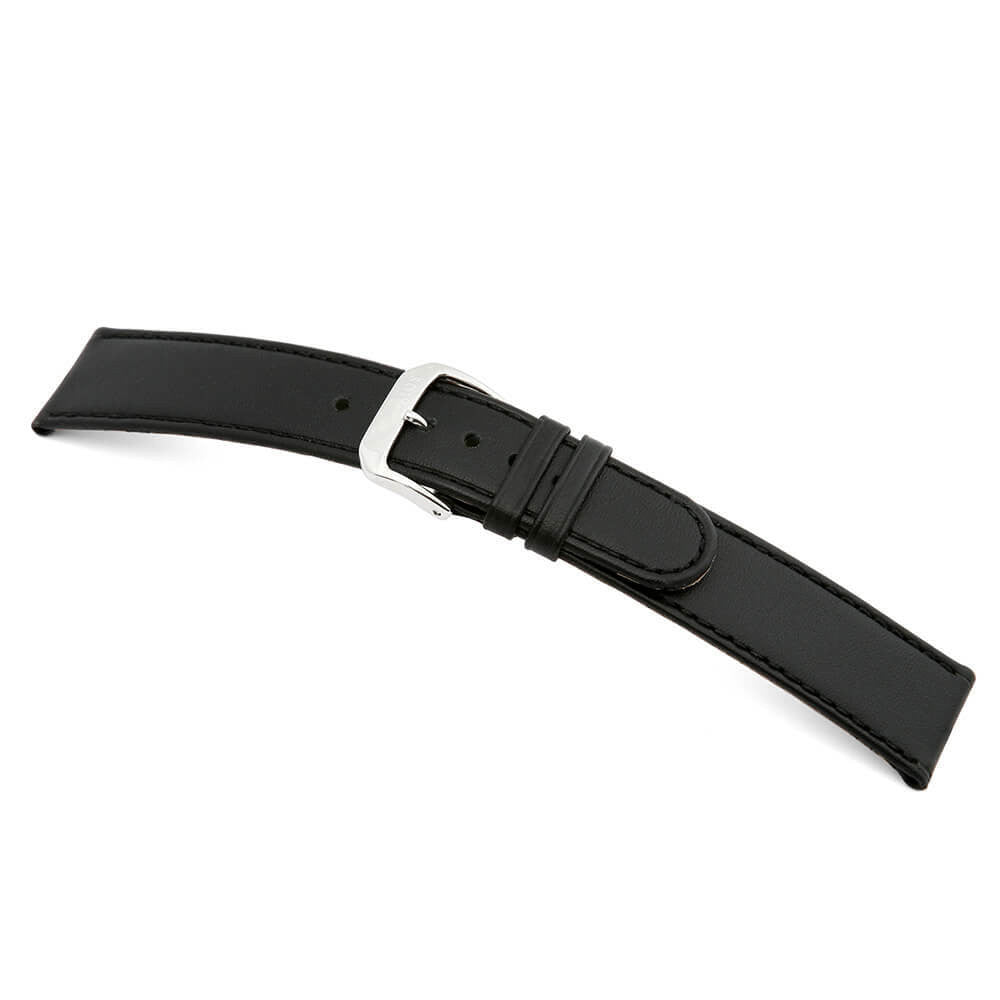 Cow Leather Watch Band | Ecco | Black