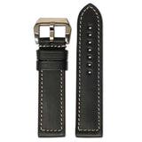 Tanned Leather Watch Band | Firenze | Black