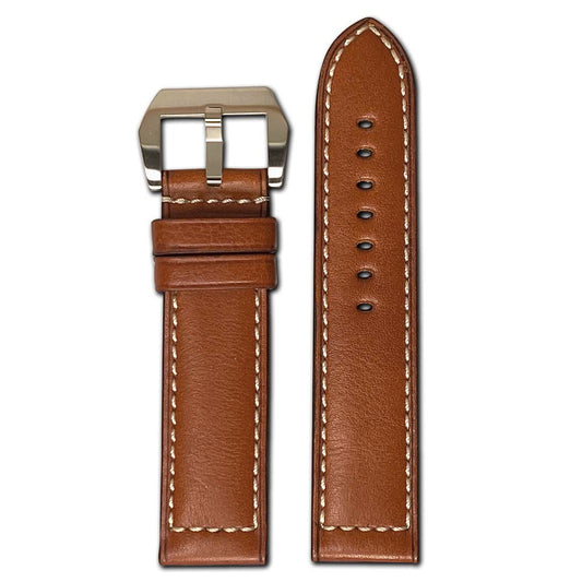 Tanned Leather Watch Band | Firenze | Cognac