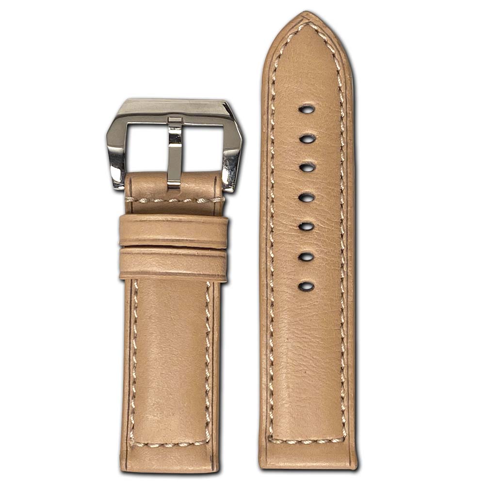 Tanned Leather Watch Band | Firenze | Honey | For Panerai