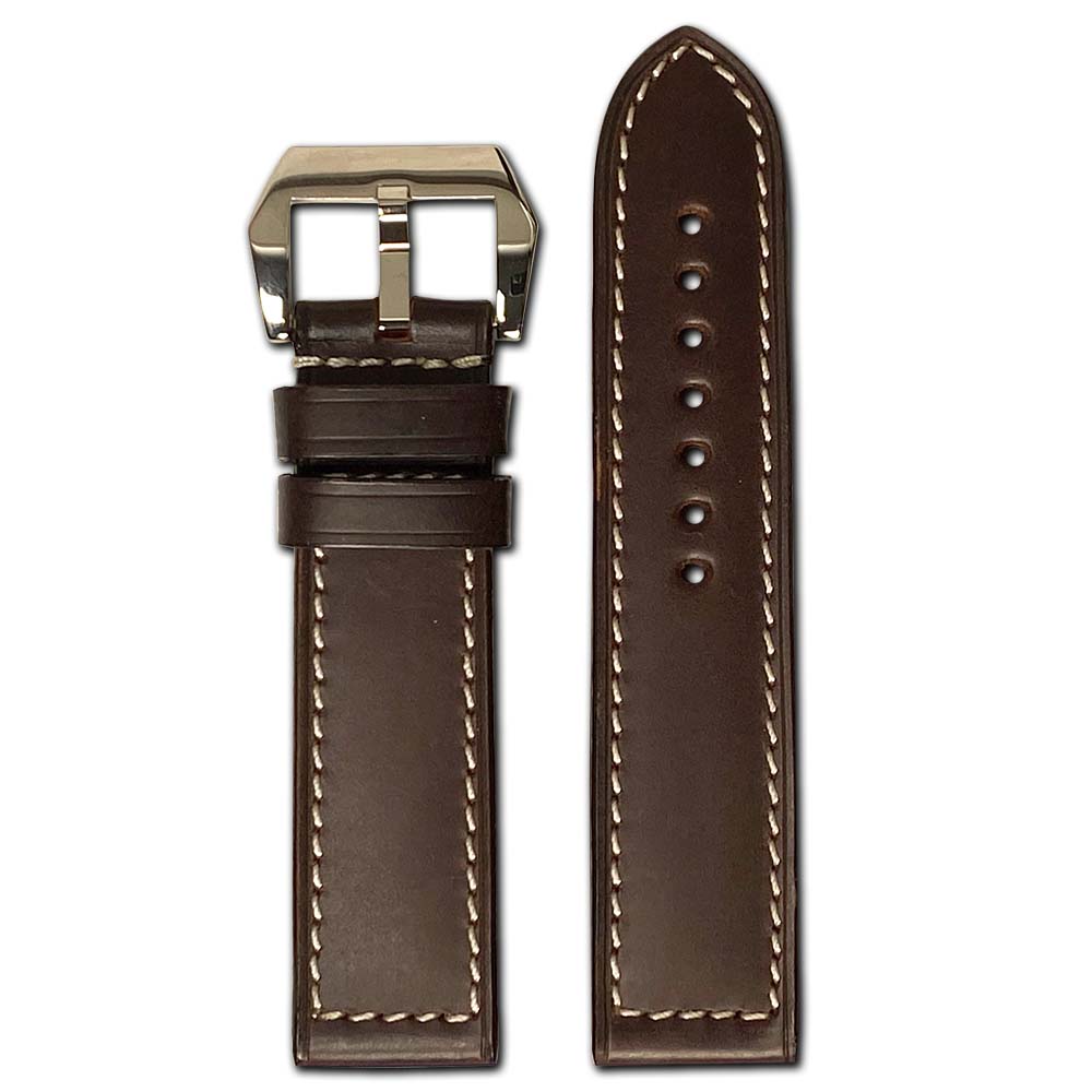 Tanned Leather Watch Band | Mocha | Firenze | For Panerai