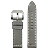 Tanned Leather Watch Band | Firenze | Stone Grey | For Panerai