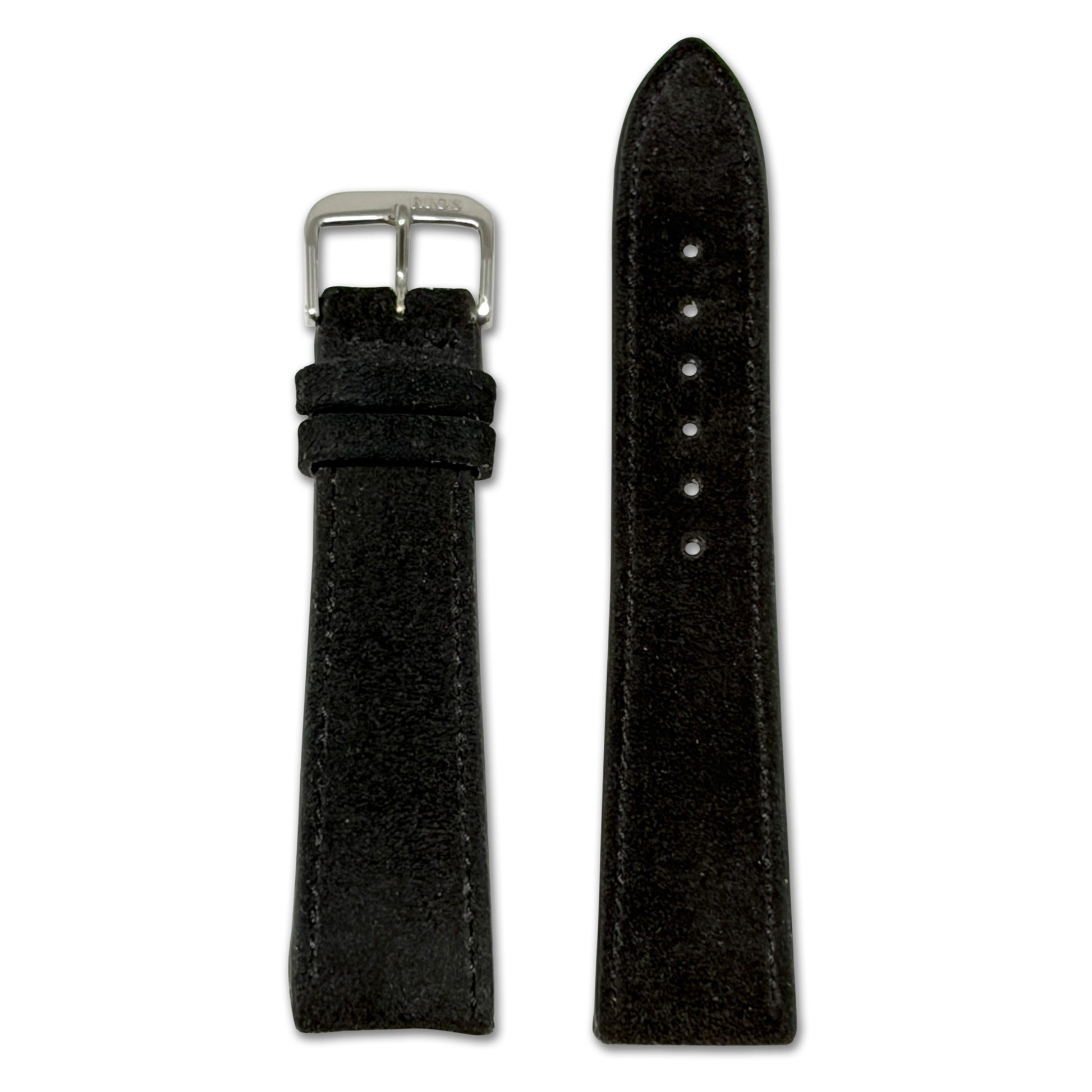 Velours Watch Band | Franklin | Flat | Black
