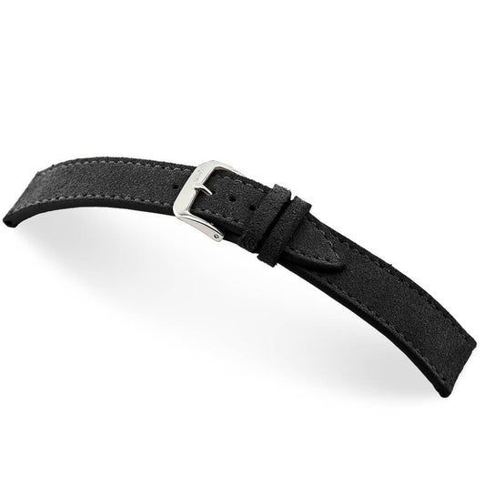 Velours Watch Band | Franklin | Flat | Black