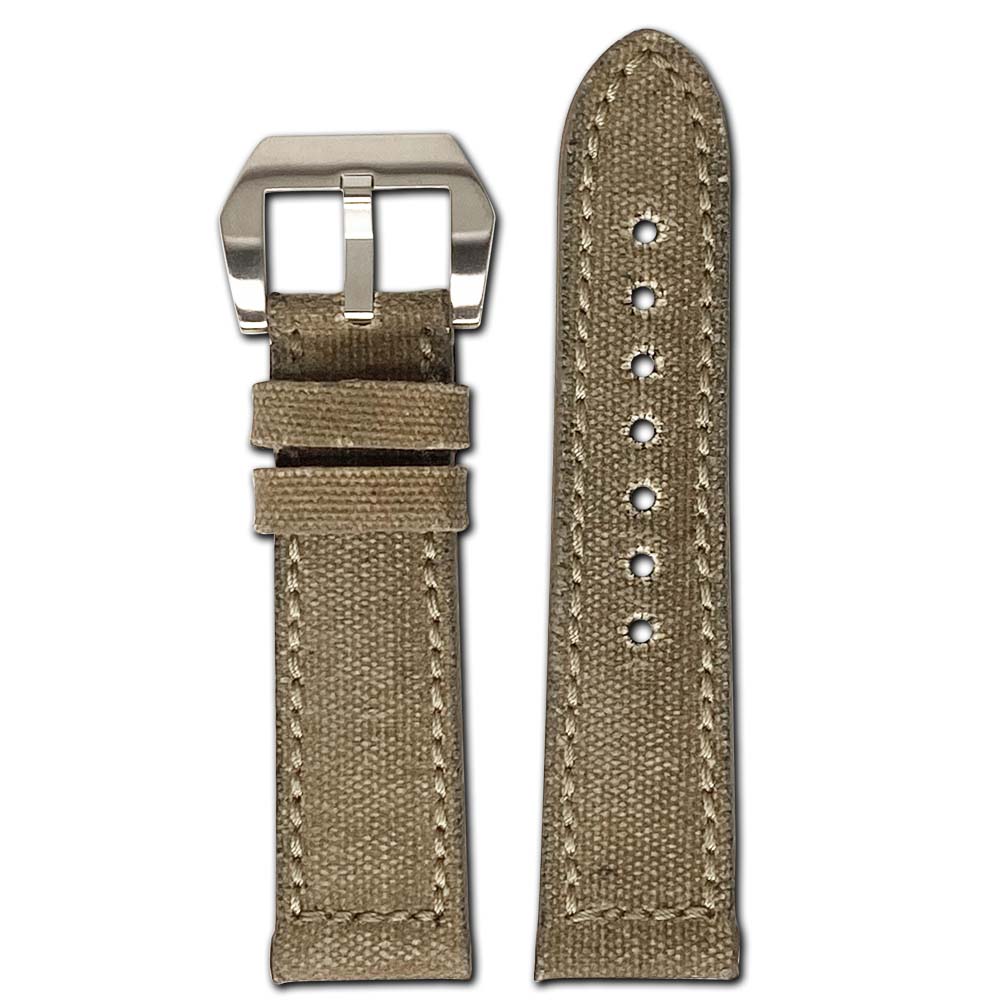 Genuine Canvas Watch Band | Honey | Maryland | Vintage