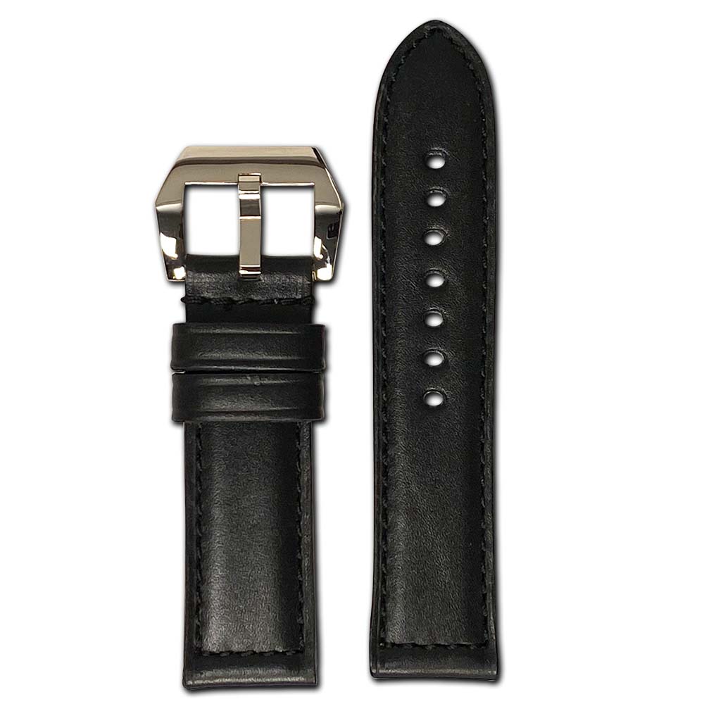 Calf Leather Watch Band | Black | Milano | For Panerai