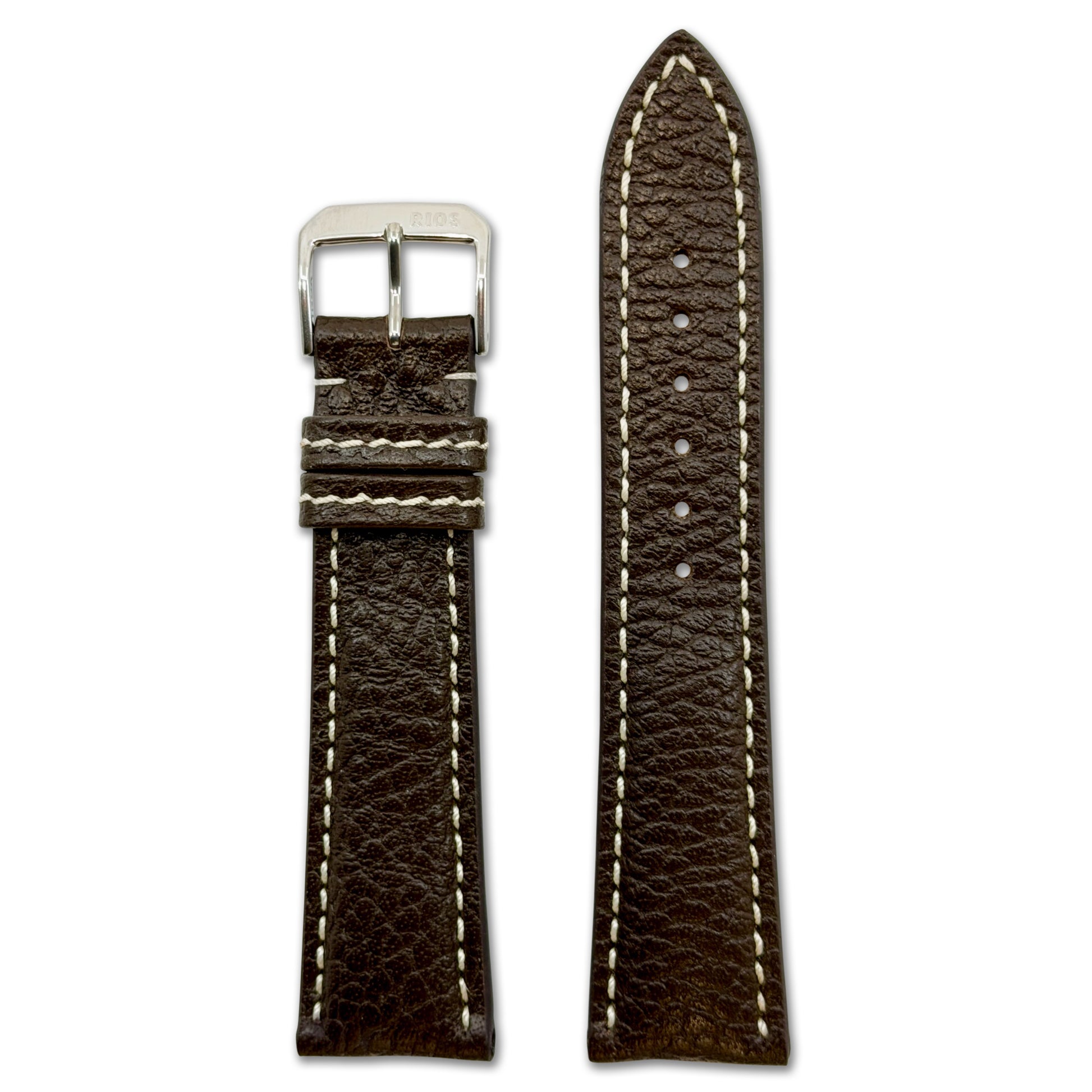 Buffalo Leather Watch Band | Montana | Mocha