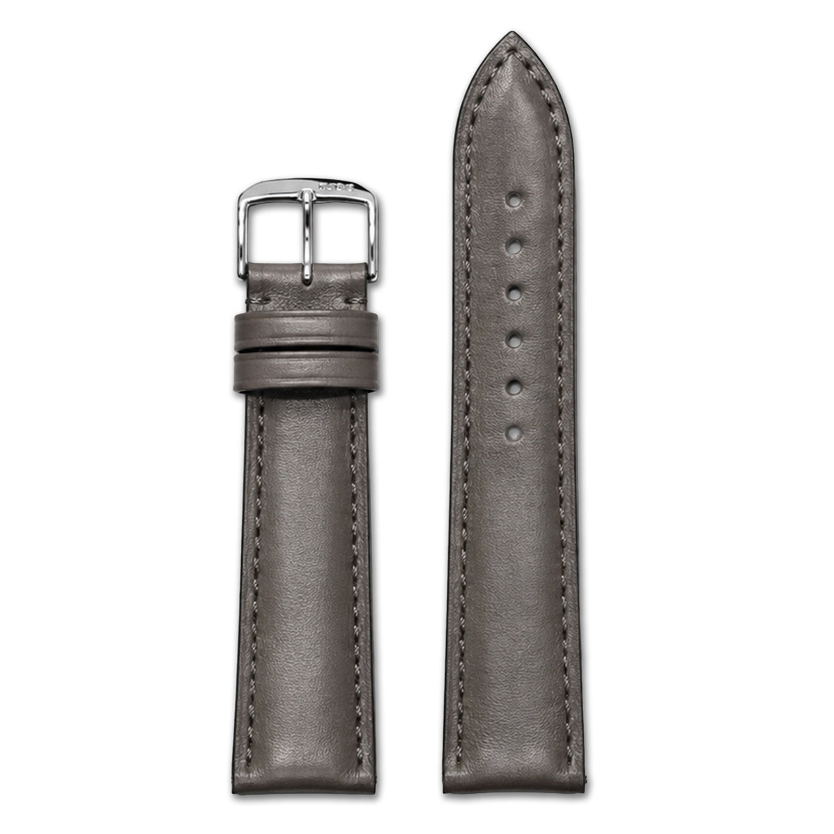 Tanned Leather Watch Band | Moscow | Stone Grey