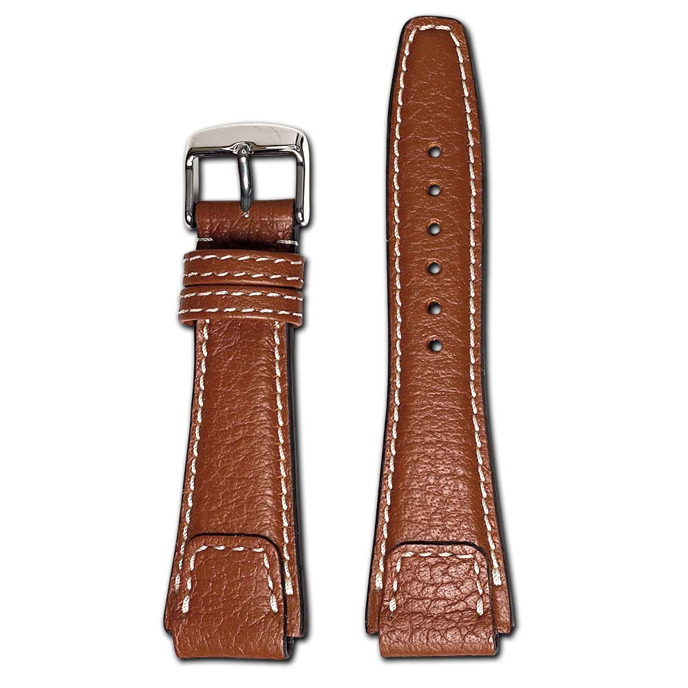 Buffalo Leather Watch Band | Nature | Cognac