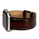 Apple Watch | Oak Leather | Mocha | Match Stitch