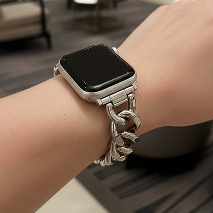 Apple Watch | Luxury Link Bracelet | Stainless Steel | Silver