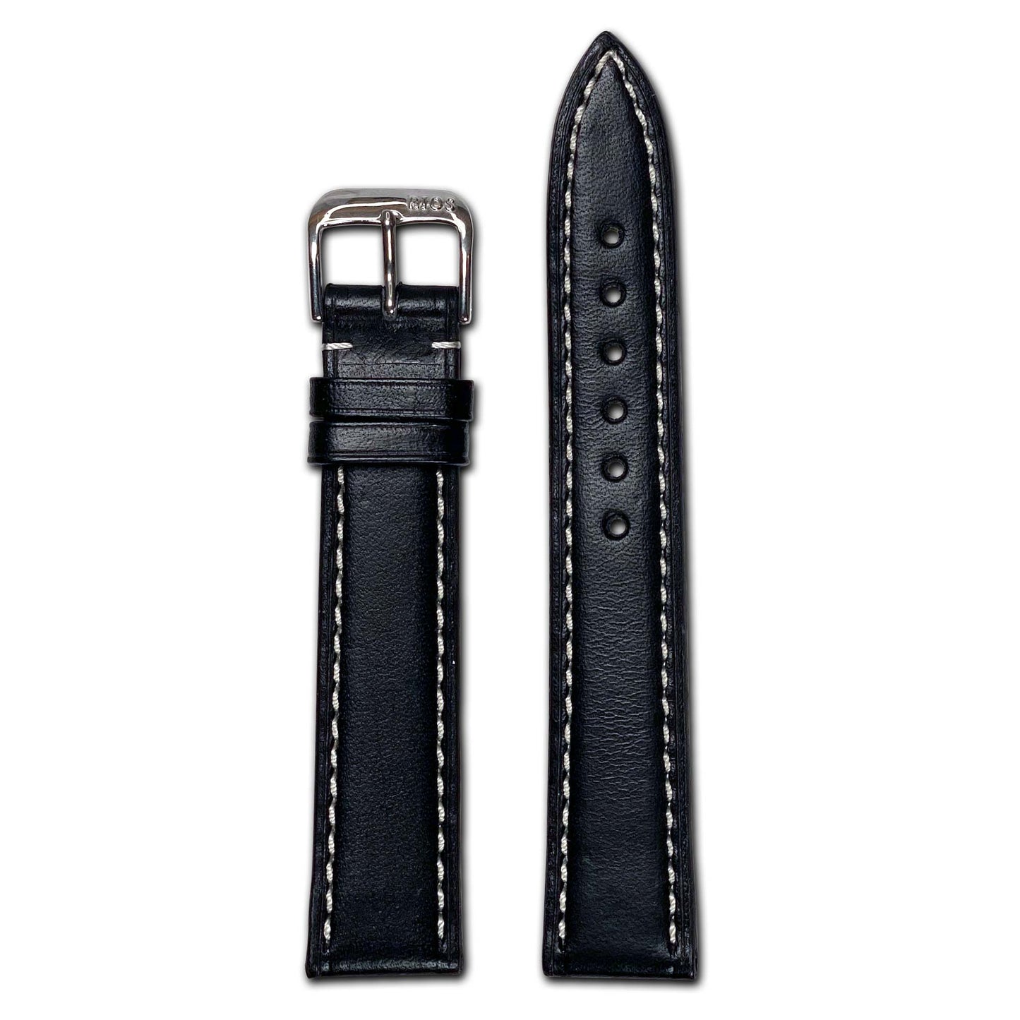 Tanned Leather Watch Band | Pensa | Black