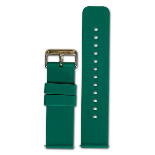18mm Smart Watch Band | Quick Release | Silicone | Green