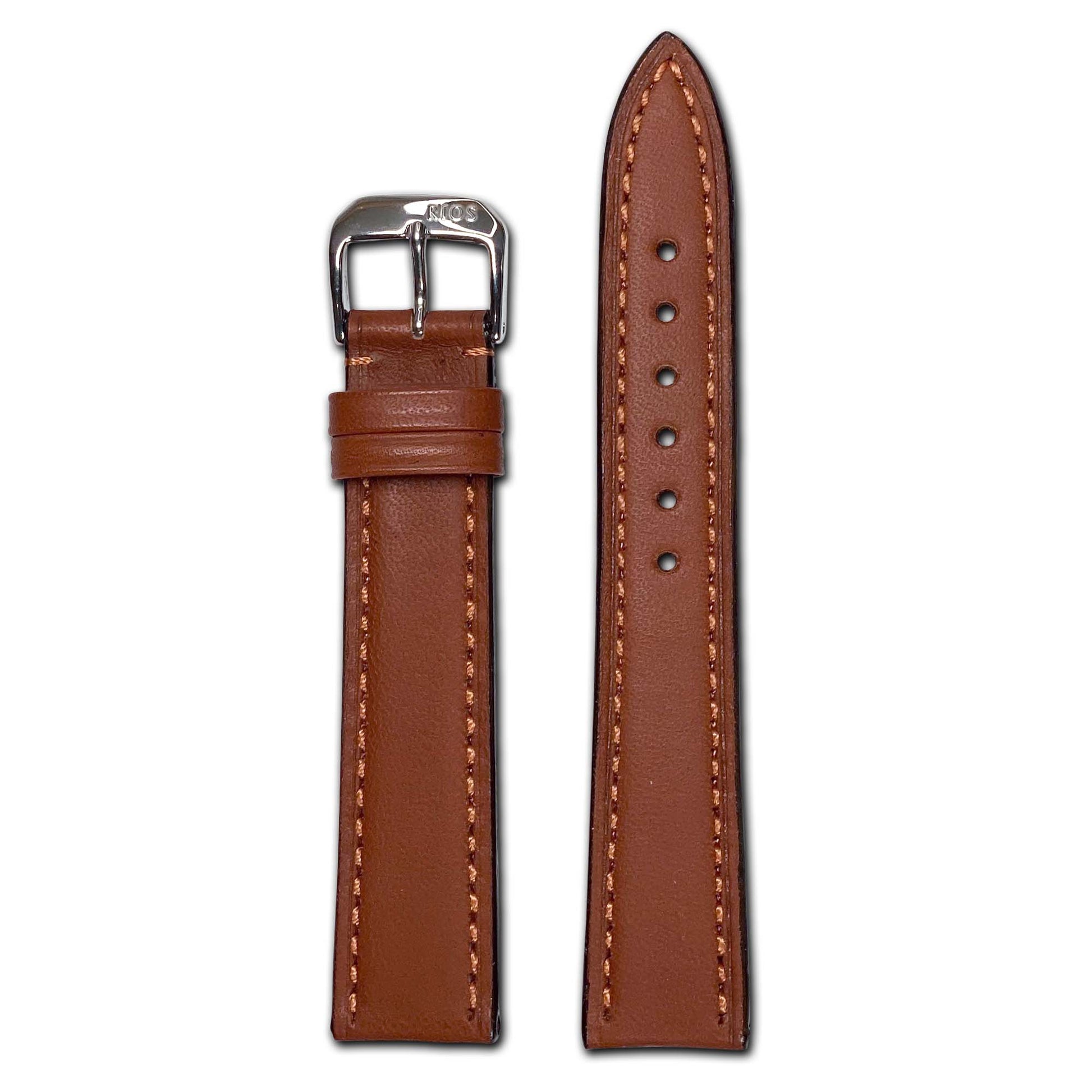 Tanned Leather Watch Band | Samara | Cognac