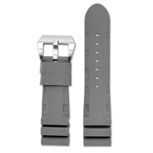 Aquatic Sport Silicone Watch Band | Grey