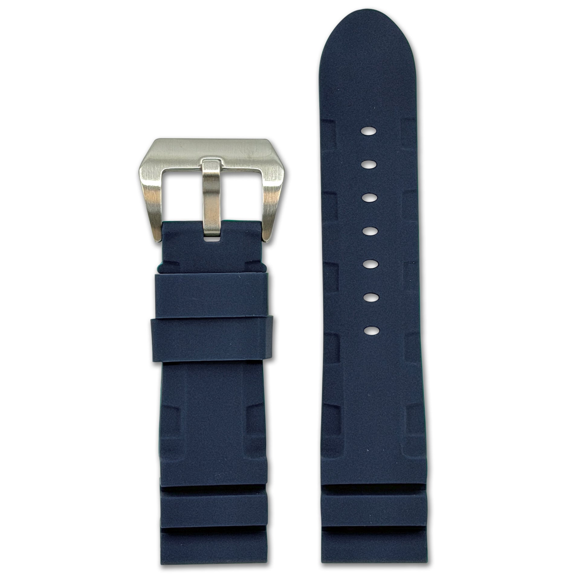 Aquatic Sport Silicone Watch Band | Navy