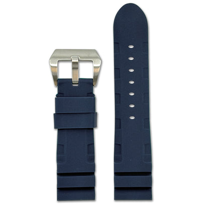 Aquatic Sport Silicone Watch Band | Navy