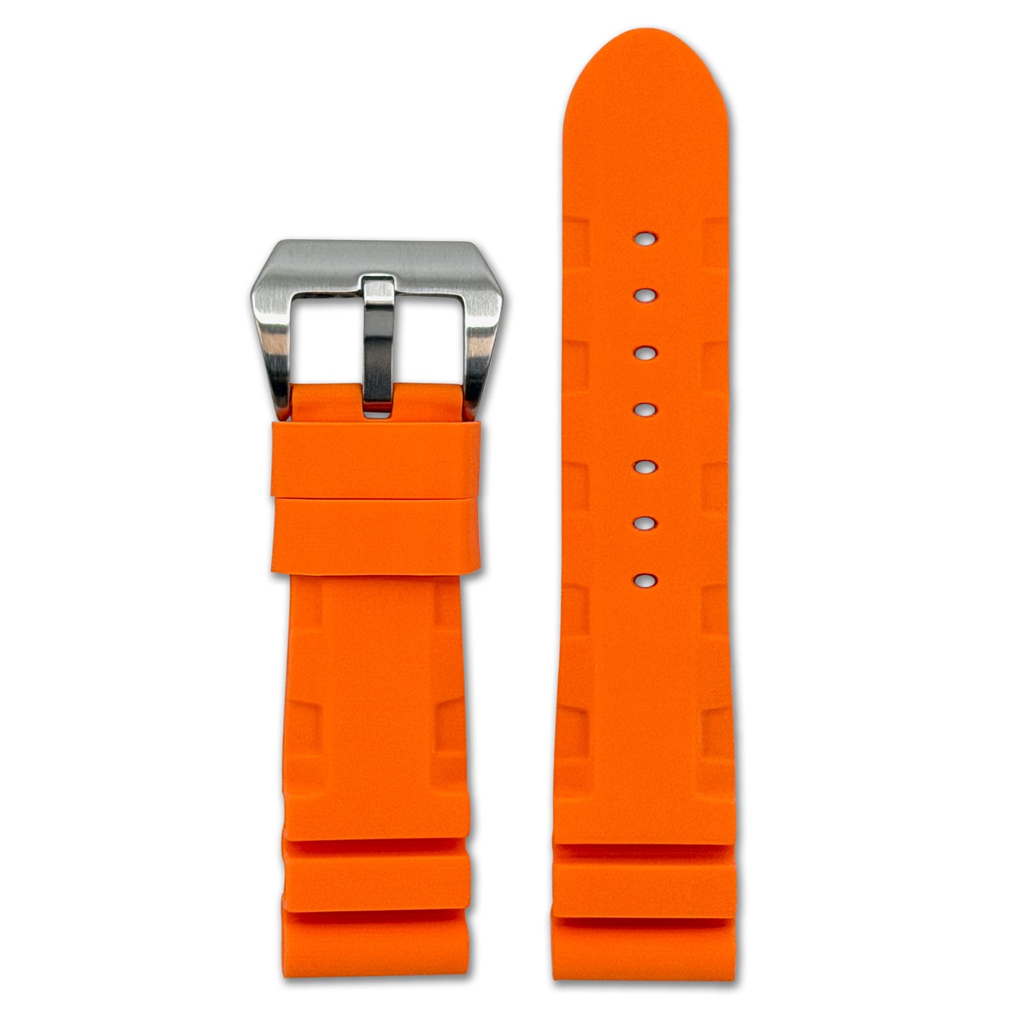 Aquatic Sport Silicone Watch Band | Orange