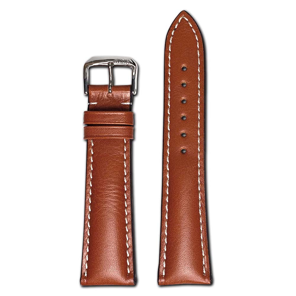 Tanned Leather Watch Band | Cognac | St. Petersburg