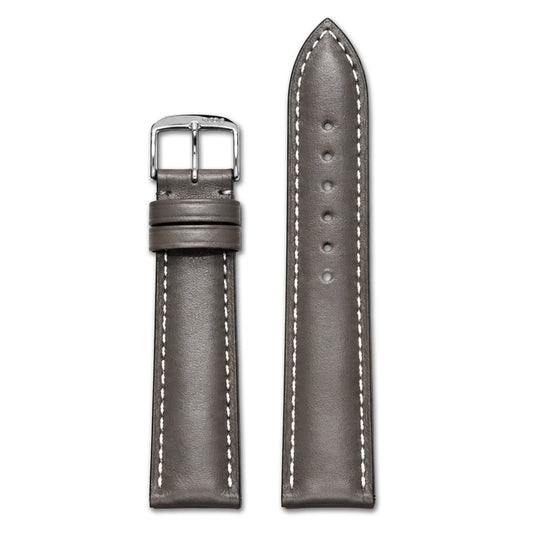 Tanned Leather Watch Band | St. Petersburg | Stone Grey