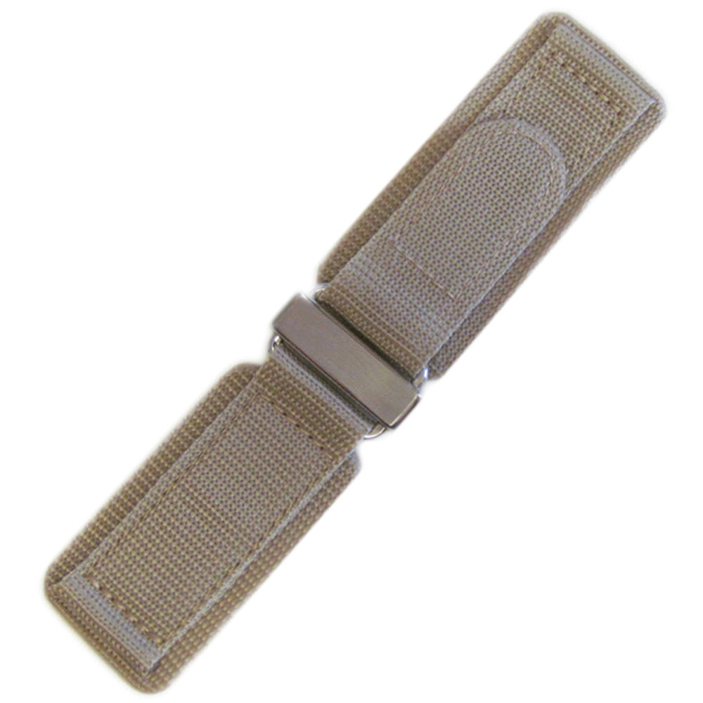 Velcro Watch Band | Khaki | Stainless Steel Hardware | For Bell & Ross