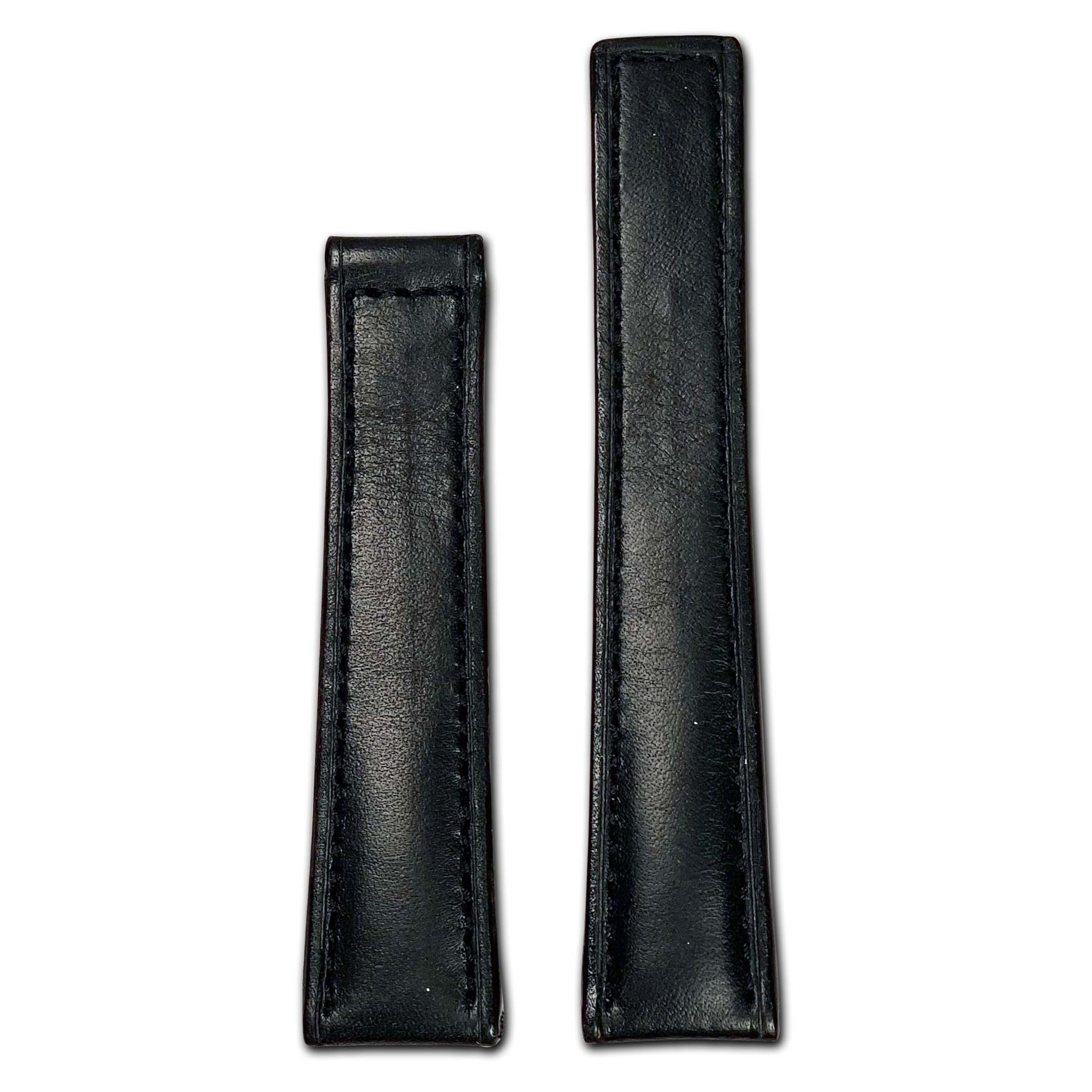 Tanned Leather Watch Band | Vision | Black | For Tag Heuer